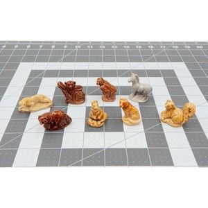 Wade England Figurines Canada Red Rose Tea Series 5 Lot 8 Whimsies Pine Marten